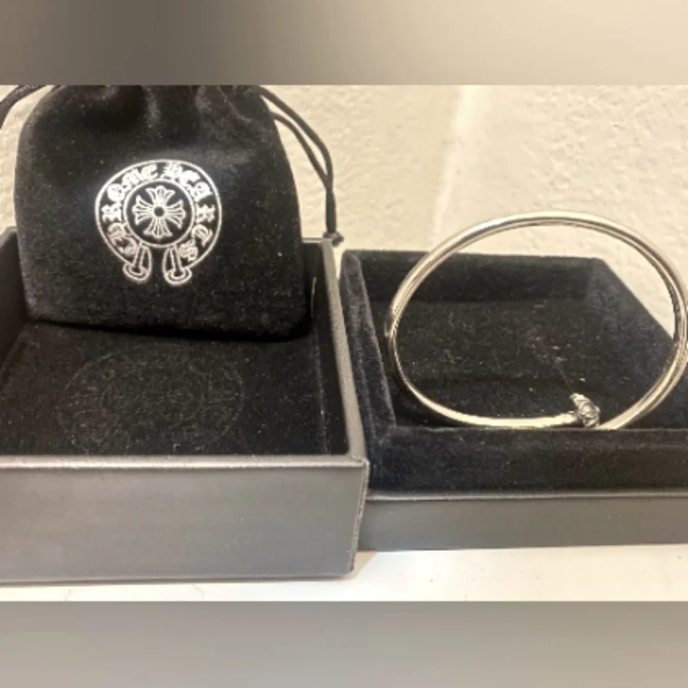 Chrome Hearts Silver Nail Bracelet one size fits all ADJ - Picture 1 of 8